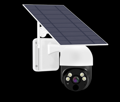 Macchina fotografica del giardino PTZ dell'iarda di sicurezza domestica della videocamera di sicurezza 1080P di energia solare di visione notturna