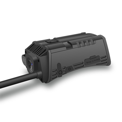 macchina fotografica astuta del casco di sicurezza 4g IP66, supporto di macchina fotografica del casco