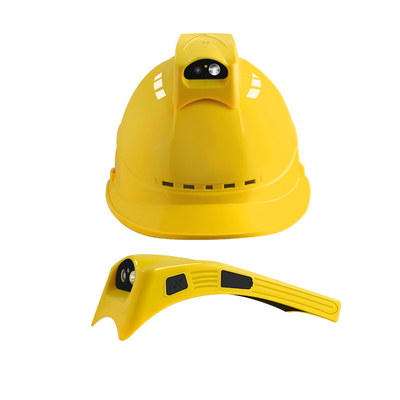 Casco diviso a vapore vivo 4G con telecamera montata su casco di sicurezza per l'industria mineraria