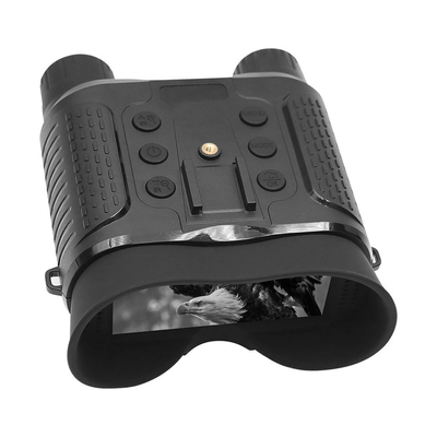 Zoom degli occhiali di protezione 4X Digital di visione notturna montato casco mani libere con la batteria al litio