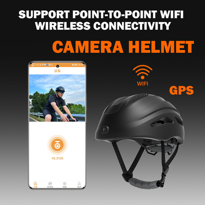 130 gradi di sicurezza del casco della macchina fotografica del motociclo della bici della bicicletta del motorino di guida di casco della macchina fotografica
