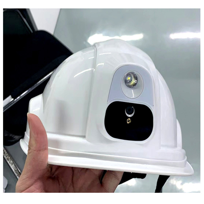 casco astuto di estrazione mineraria di Live Streaming Live Audio For dell'ABS della macchina fotografica del casco di sicurezza 4G