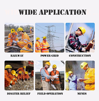 5G Smart Camera Helmet Fotocamera con elmetto per i lavoratori delle miniere da cantiere
