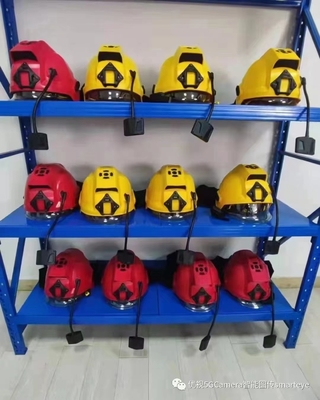 Vigile del fuoco Casco ABS IR Thermal Image Camera SOS Alert con software di comando VMS