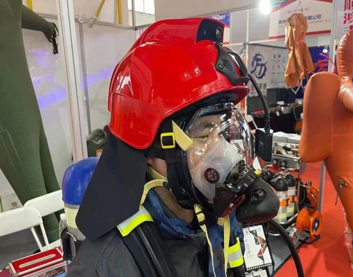 Vigile del fuoco Casco ABS IR Thermal Image Camera SOS Alert con software di comando VMS
