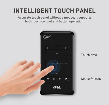 Dimensioni immagine a 30-120 pollici del video proiettore portatile LCD per l'esposizione di Home Theater