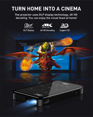 Dimensioni immagine a 30-120 pollici del video proiettore portatile LCD per l'esposizione di Home Theater