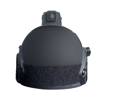 Macchine fotografiche personali del corpo del casco tattico militare con l'inseguimento di GPS del citofono delle PPTT