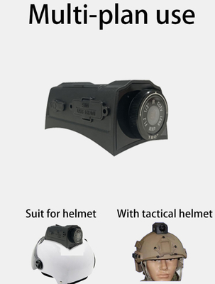 macchina fotografica tattica di Live Streaming Helmet Hard Hat della macchina fotografica del casco di 4G GPS