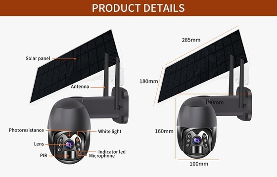 Mini 4G Smart Home Camera Camera di sicurezza online con batteria al litio