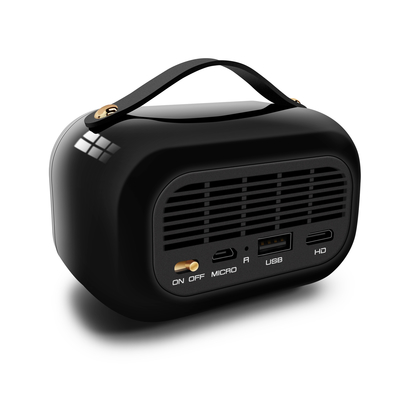 65 lumens DLP Smart Projector Android 9.0 Sistema di decodifica 4K Input Correzione a quattro angoli