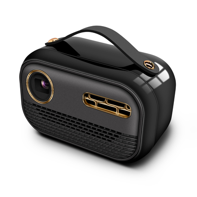 65 lumens DLP Smart Projector Android 9.0 Sistema di decodifica 4K Input Correzione a quattro angoli