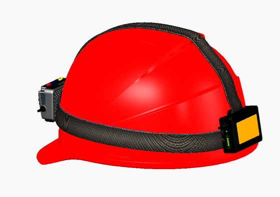 4G 4k Smart Railway Helmet Camera Faretti a prova di esplosione a LED con fotocamera anti-scossa