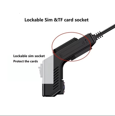 Definizione 4G WiFi GPS Night Vision Dash Camera con registrazione in loop e monitor di parcheggio