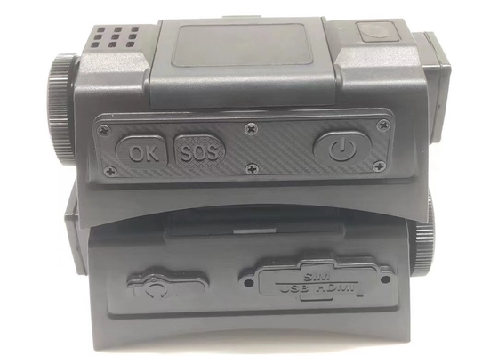 Camera del casco di sicurezza per la visione notturna con fotografia laser e memoria 2G 16G