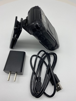 64G IP66 Camera del corpo della polizia con LED da 1,5 W e angolo di 120 gradi