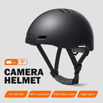 720P Camera casco di sicurezza con IP67 impermeabile e temperature di funzionamento fino a 70 gradi C