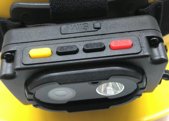 Fotocamera del casco di sicurezza IP67 a 120 gradi assistita dal laser con risoluzione 1920X1080