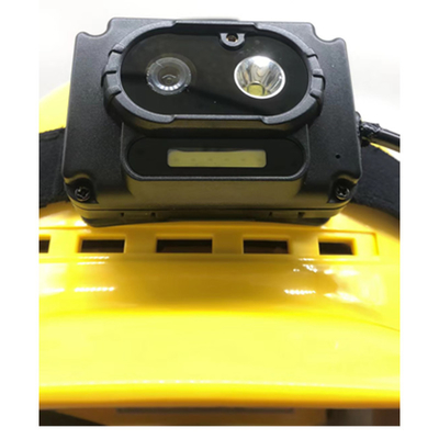 Lampada a LED Hardhat Camera di sicurezza con grande angolo di 120° e fotografia assistita dal laser