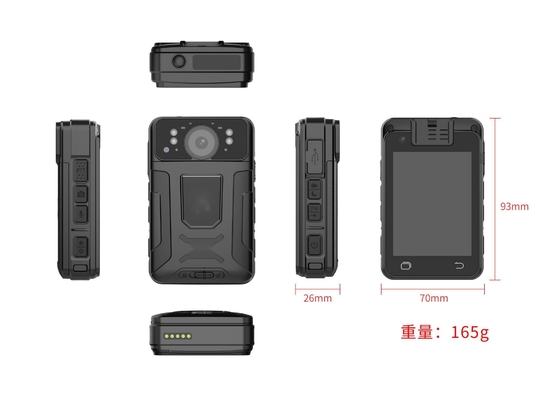 1080P 4G Camera Corporea Con GPS E Lenti Wide Angle A 120 Gradi Con IP66