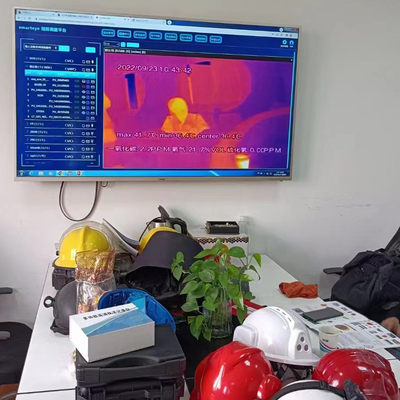 Camera di sicurezza del casco antincendio e di soccorso tecnico con sensore di immagini termiche