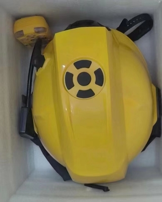 Casco di salvataggio 4G per pompieri Sensore termico integrato con live streaming 2 way talk
