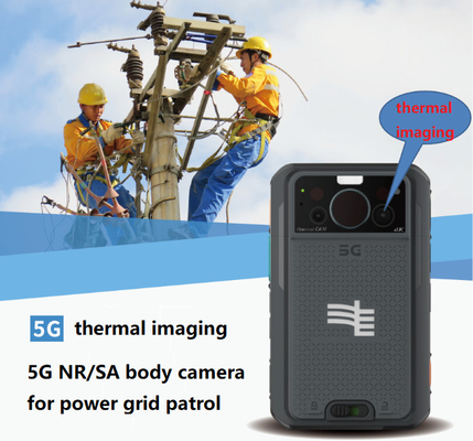 Fotocamera corporea 5G con fotocamera posteriore da 13MP e sensore giroscopico