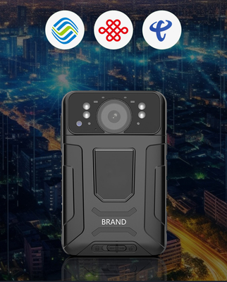 Telecamere indossate dalla polizia 4G Bluetooth con registrazione audio / video in alta definizione