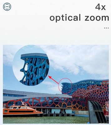 Sito di costruzione di veicoli Fotocamera PTZ 4G con visione notturna e zoom ottico 4X