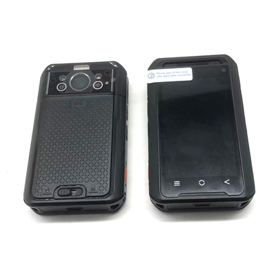 Registrazione audio Fotocamere indossabili della polizia da 32 GB con GPS e Bluetooth Software CMSV6