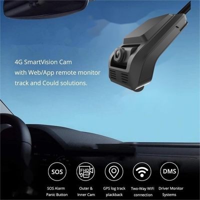 1080P 4G Dash Cam con ADAS DMS all-in-one Parcheggio di monitoraggio per la gestione della flotta