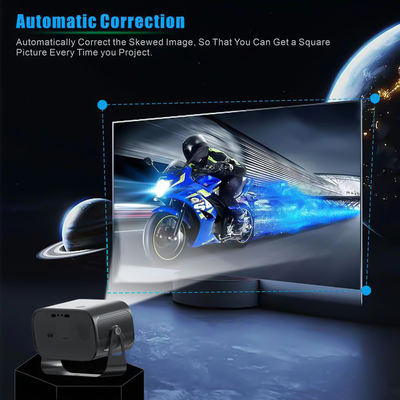 2.69inch 720P LCD Mini Handheld Projector 1.27 1 Proporzione di proiezione Portatile e compatto