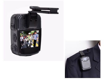 2" macchina fotografica portabile della polizia dello schermo, macchina fotografica di visione notturna grandangolare 130 gradi