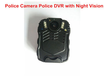 Registratore portatile di Dvr della polizia 105 grammi, formato consumato della videocamera MP4 del corpo