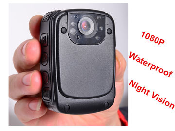 Videocamera della polizia di alta risoluzione, macchina fotografica nera del corpo di applicazione di legge 
