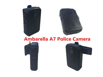 Durable Police Camera Recorder Ambarella A7 2900 MAH Lithium GPS Supported
