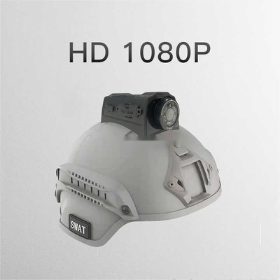 Fotocamera per casco militare professionale con risoluzione di codifica video 1920X1080 30P e ampio intervallo di temperatura