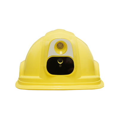 Hardhat di tracciamento GPS 4G robusto per cantiere di costruzione Rango di messa a fuoco da 0,5 m all'infinito -20 ° C a 60 ° C