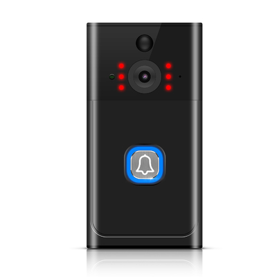 Formato codificato H.264 e supporto per la visione notturna con batteria per campanello video wireless inclusa per la sicurezza domestica