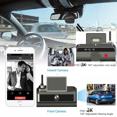 4G Dashboard Dual Camera AI ADAS DMS Riconoscimento facciale del guidatore con compressione video H.264/H.265
