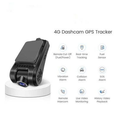 Veicolo Black Box 4G Dashcam GPS Tracker con conversazione bidirezionale e sistema di assistenza alla guida avanzato 4GB DDR 512GB Memoria