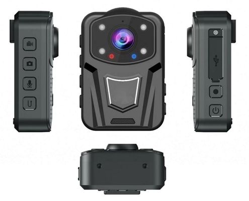 4G WiFi 1280x720P 60fps Risoluzione video Registratore video indossato dal corpo progettato per funzionare da meno 20 a più 60 gradi Celsius