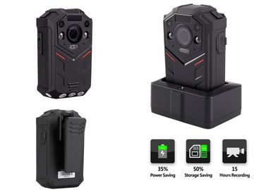 3100 MAH Battery Police Body Cameras, video macchina fotografica del corpo di Wifi di formato