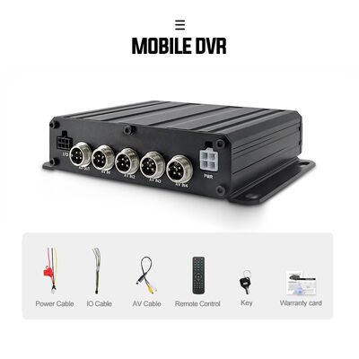 DVR mobile a rete 4G di dimensioni compatte progettato per il monitoraggio remoto e la trasmissione video in tempo reale nelle flotte di veicoli commerciali