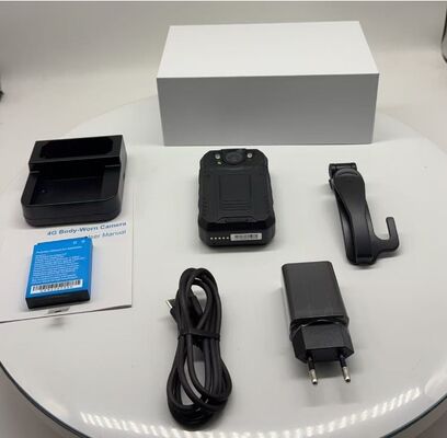 Forze dell'ordine 4G Wifi Telecamera indossabile con intercomunicazione bidirezionale