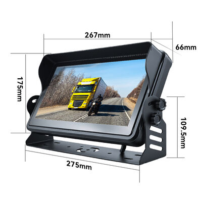 4G Wi-Fi Dual Network Dashcam 5-Channel HD Mdvr Recording Monitoring System