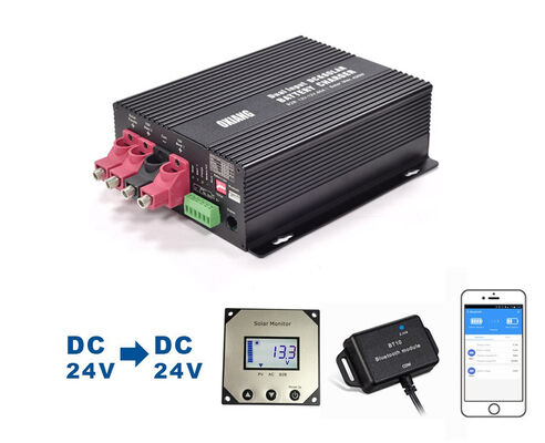 2026 Nuovo 24V-24V B2B 50A MPPT 30A DC a doppio ingresso e caricabatteria solare
