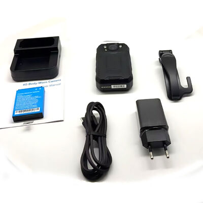 WiFi Android 12 Fotocamera indossata dal corpo Onvif Rtsp 4G SIM Vms System