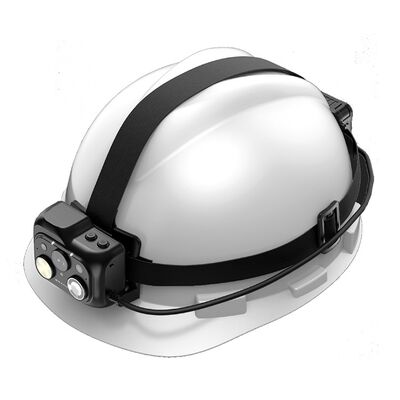 Telecamera per elmetto di sicurezza con risoluzione video HD 2K 2560x1440p 30fps e obiettivo grandangolare da 140 gradi per registrazioni nitide