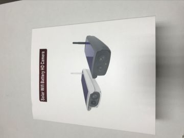 Batteria solare impermeabile all'aperto della videocamera di sicurezza IP67 di Wifi grandangolare 140 gradi